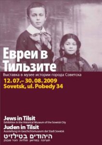 Exhibition Poster Jews Tilsit