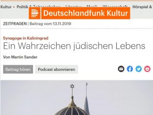 Deutschlandfunk Beitrag Sander