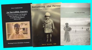 3 covers of books about escape from East Prussia