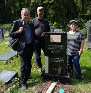 Dov Bernhard Galmor Geier tomb stone